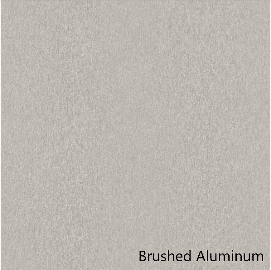 Brushed Aluminum Closet Parts Color