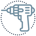 closetparts drill icon