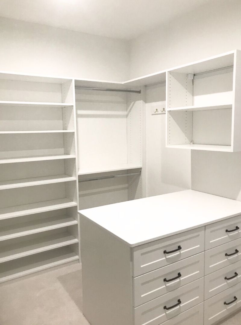 Melamine Closet Parts