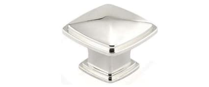 Transitional Square Metal Knob