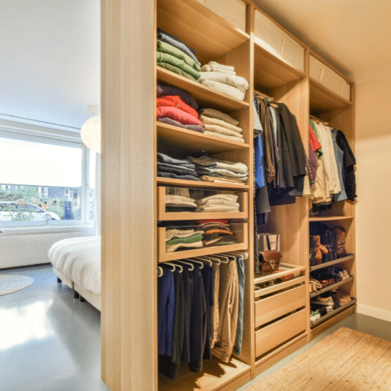 Premium custom closet systems