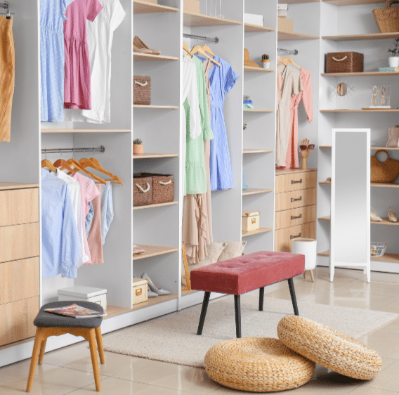 High-quality custom closet systems