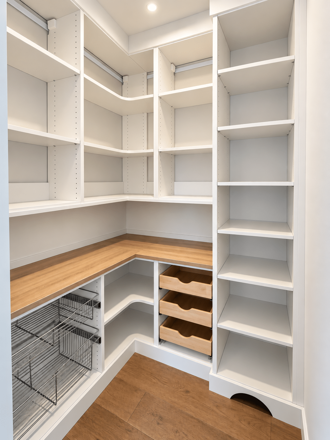 Custom Countertop on Pantry